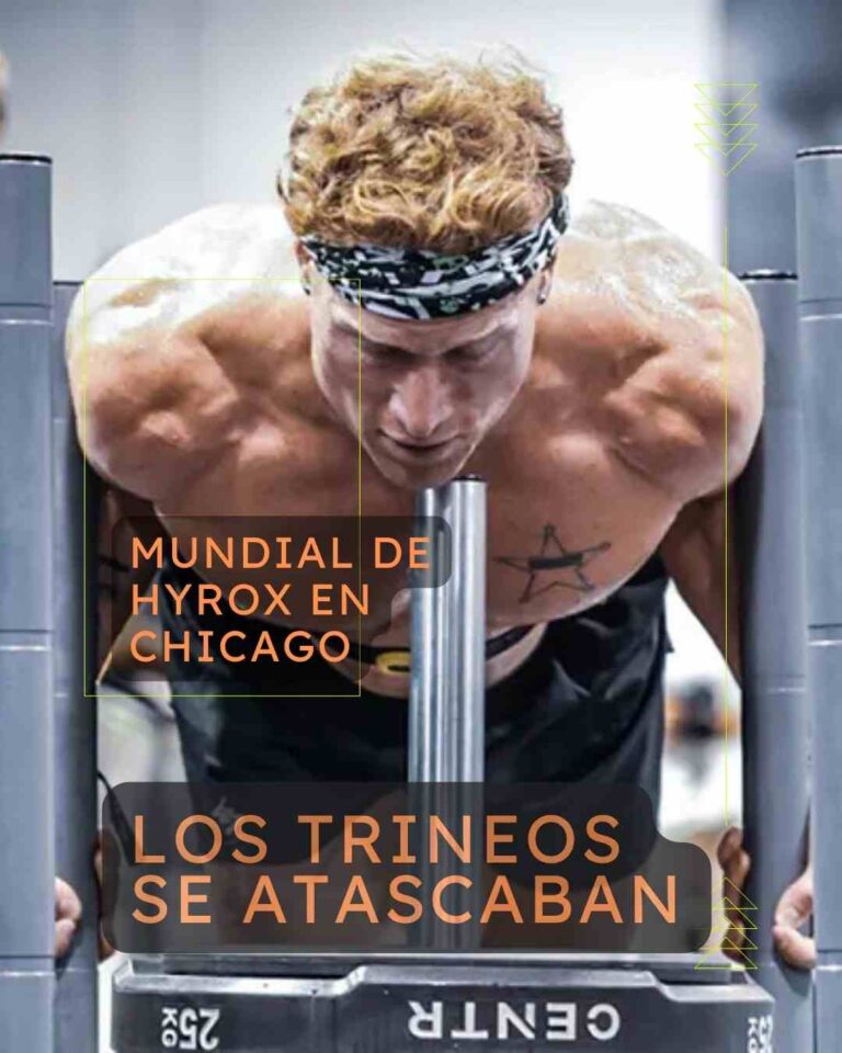 Hyrox problema con los trineos