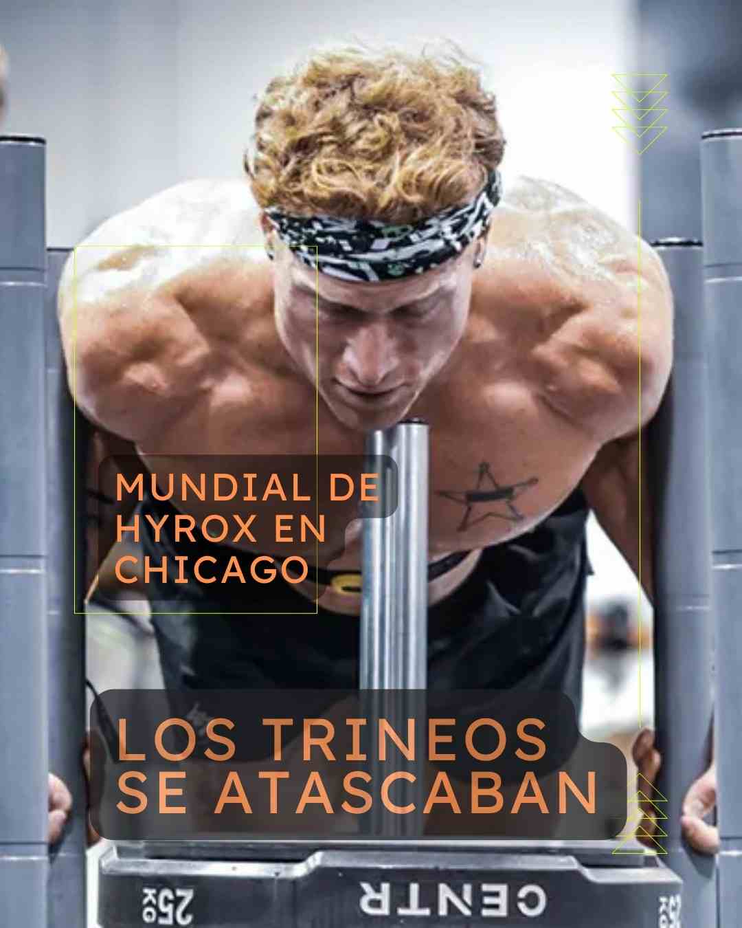 Hyrox problema con los trineos