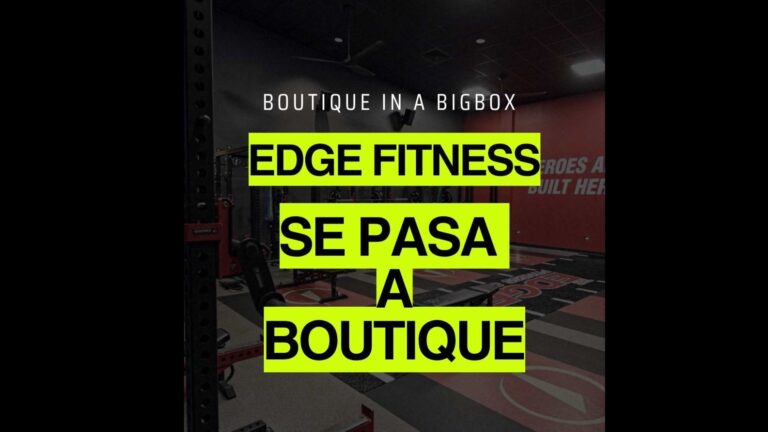 The Edge Fitness se pasa al gimnasio boutique