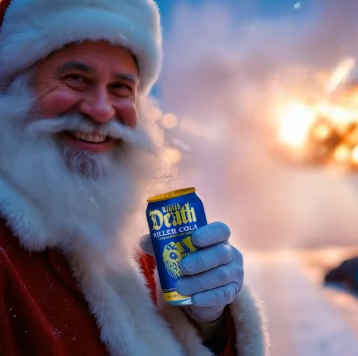 Liquid Death Feliz Navidad