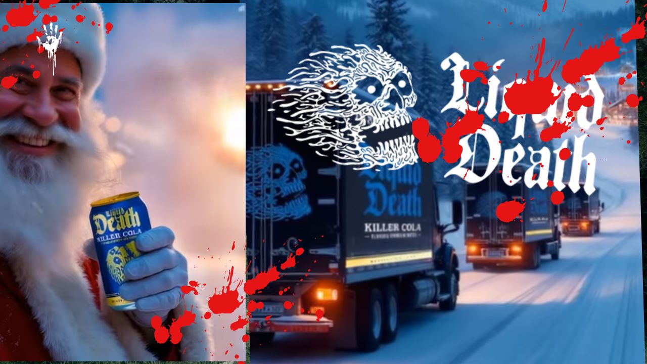 liquid Death Christmast
