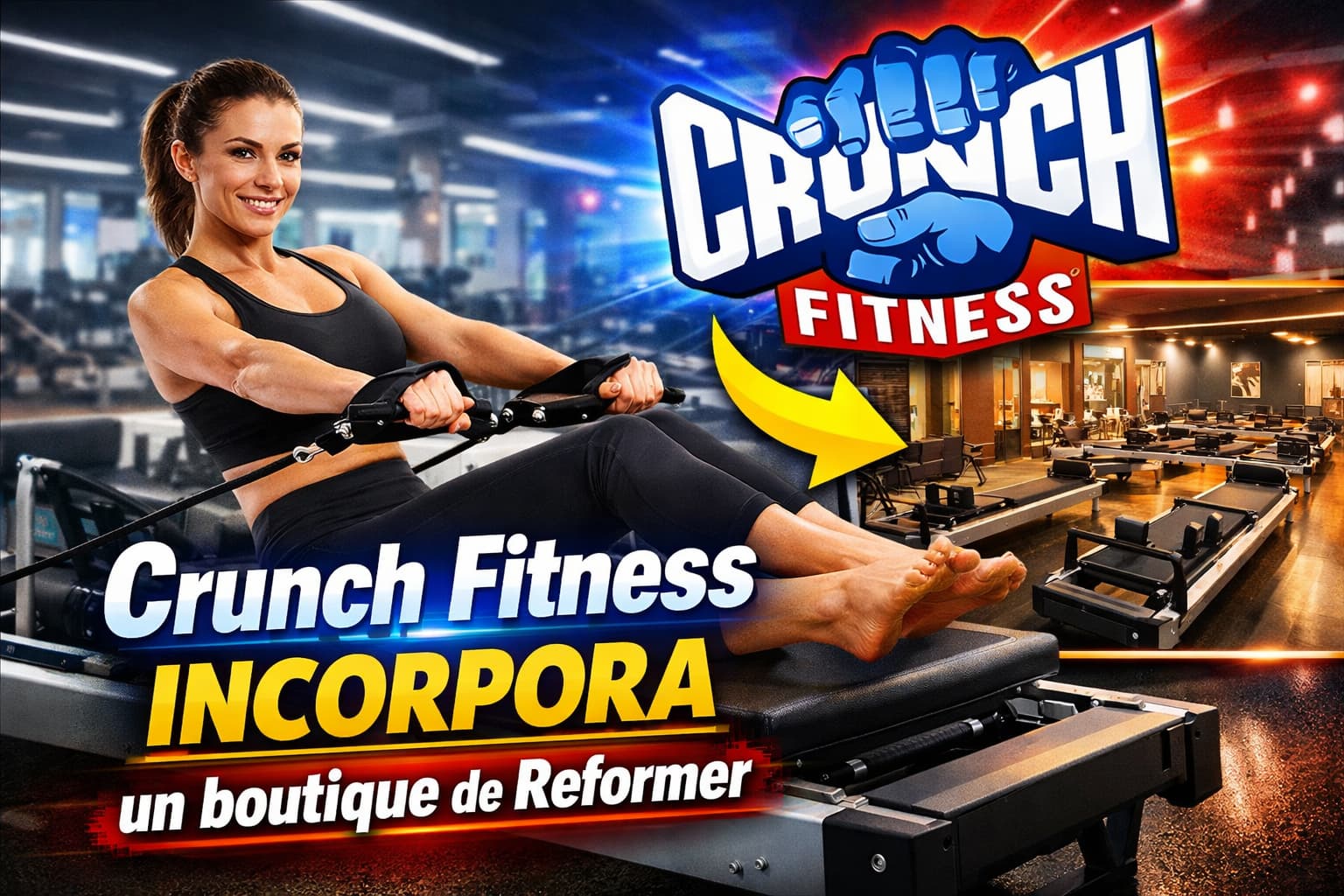 Crunch Fitness Reformer